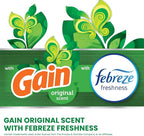 Glad ForceFlex Tall Kitchen Trash Bags, 13 Gallon, Gain Original, 110 Count (Package May Vary)