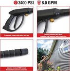 Simpson Cleaning 80147 Universal Pressure Washer Gun for Cold Water Use up to 3400 PSI