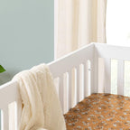 Babyletto Modo 3-in-1 Convertible Crib with Toddler Bed Conversion Kit in White, Greenguard Gold Certified