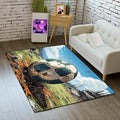 Football Rug for Boys Bedroom - Kids Rug Football Rug Basketball Rugs for Teen Boys Bedroom Football Carpet for Boys Bedroom Football Rugs for Boys Girls Sports Room,2'×3'