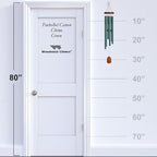 Woodstock Wind Chimes for Outside, Garden, Patio, Porch and Outdoor Decor (32") Pachelbel Canon Chime Green Wind Chime Gifts (PCCG)