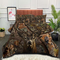 NINENINE Deer Bedding Sets Camo Comforter Set,Boys Queen Bedding,Western Comforter Sets for Boys,Queen Size Bedding Set for Boys,Hunting Bed Sets with 1 Comforter 2 Pillowcases