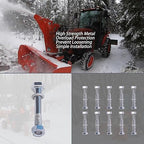 70060-01338 (10 Pack) Snowblower Shear Bolts Compatible with Kubota Snowblower BX2750D Front snowblower(Shear Bolt:5/16" x 2-1/4")