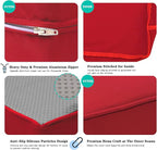 ClawsCover 13Pack Outdoor Seat and Back Cushions Replacement Covers Fit for 7Pieces Wicker Rattan Patio Furniture Set Sectional Couch with Dining Table and Ottoman,Red-Include Cover Only