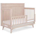 Evolur Antilia Mid Century Convertible Crib Toddler Guard Rail I Full Assembly I Lasting Quality