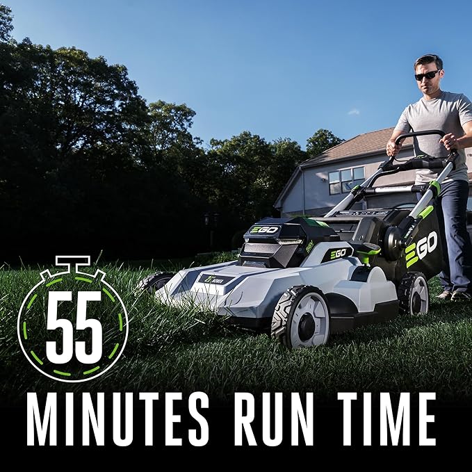 EGO POWER+ Electric Lawn Mower, Cordless, Includes 56V 6.0Ah Battery And 320W Charger - LM2114