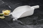 New Star Foodservice 34486 Polycarbonate Plastic Utility Ice Scoop, White, 64-Ounce