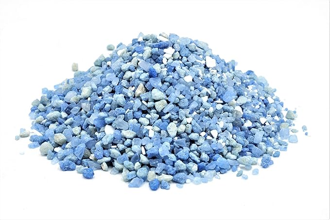 National Blue Snow Salt Ice Melt 50lb Bucket - Fast Acting Ice Melter - Pet, Plant and Concrete Friendly, Environmentally Safe - Free of Magnesium Chloride - Melts to -15°F
