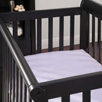 DaVinci Kalani 4-in-1 Convertible Mini Crib in Ebony | Greenguard Gold Certified
