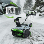 EGO Power+ SNT2134 21-Inch 56-Volt Lithium-Ion Cordless Snow Blower with Peak Power, (2) 6.0Ah Battery and Dual Port Charger Included