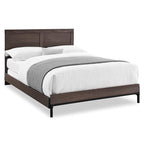Simmons Kids Foundry 6-in-1 Convertible Baby Crib, Rustic Grey with Matte Black