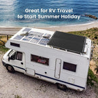 ACOPOWER 12V 200W Mono Solar Panel for 12V Battery Charging,Singel Panel Only,Off-Grid System(2 * 200W)