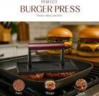 Bellemain Smash Burger Press, Grill Press, Bacon Press - Rectangle