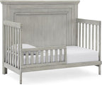 Delta Children Simmons Kids SlumberTime Paloma 4-in-1 Convertible Baby Crib - Greenguard Gold Certified, Rustic Mist