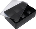 LURCH Germany ICE Former Cube - Silicone Tray for 6 Ice Cubes (2x2'')