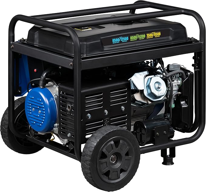 Westinghouse 12500 Peak Watt Tri-Fuel Home Backup Portable Generator, Remote Electric Start, Transfer Switch Ready, Gas, Propane, and Natural Gas Powered