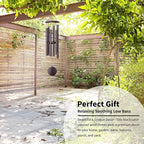 Wind Chimes for Outside, 36'' Wind Chime Outdoors Deep Tone Unique Wind Chimes Outdoor Clearance, Gifts for Mother's Day/Housewarming/Christmas