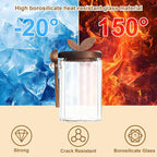 holoith 2 Pack Sugar Bowl Sugar Container 27oz Glass Jars with Bamboo Lid and Spoon, Airtight Food Storage Jar for Coffee Bar, Kitchen Canisters for Coffee Beans, Spice, Brown Sugars, Nuts, Candy | Airtight Food Storage Jar for Coffee Bar, Kitchen Cani...