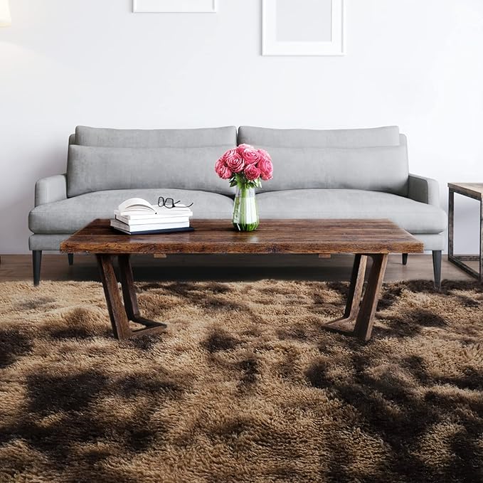 YOBATH Fluffy Area Rugs for Living Room - Shag Rug 5x7 Coffee Carpet, Shaggy Rugs for Girls Boys Bedroom, Furry Rugs for Baby Kids Room, Fuzzy Plush Rugs for Playroom Nursery Home Dorm