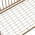 Little Seeds Ivy 3-in-1 Convertible Metal Crib, JMPA Certified, Gold
