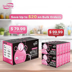 SwiftGrip Pink Disposable Gloves, X-Small, Disposable, Latex-Free, Food-Safe, Powder-Free, 1000-ct Case