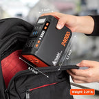 Takki 88.8Wh Portable Power Station Lithium Battery Solar Generator Power Bank with 110V AC Outlet Battery Backup for Camping Home Use Emergency(Solar Panel Optional)