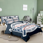 Bodhi Boys Comforter Set Full Size,Sports Comforter for Boys,Baseball Comforter Set Full,Baseball Bedding Set for Kids,Teen Comforter Bedding Set Full with Pillowcases
