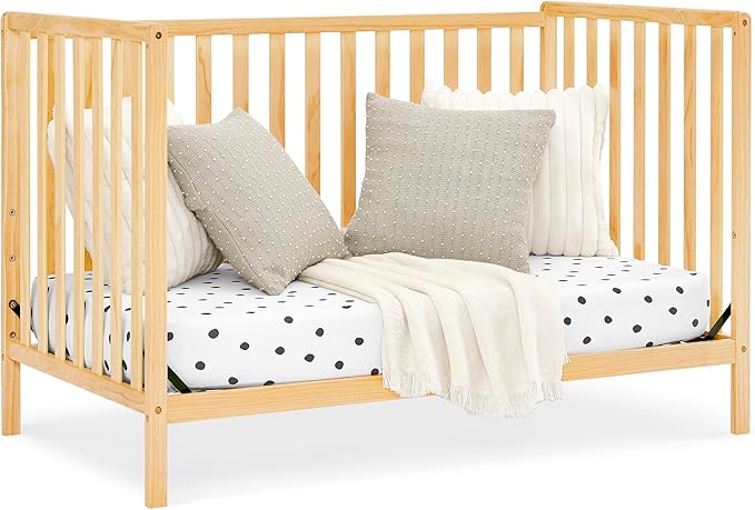 Delta Children Heartland 4-in-1 Convertible Crib, Natural