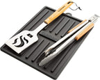Cuisinart CTM-820 Silicone Grill Tool Mat, 11" x 14", Black