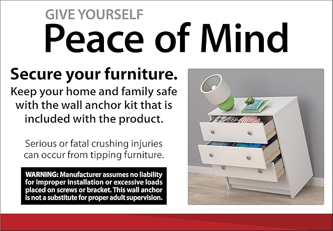 Ameriwood Home Quinton Point 4 shelves Bookcase with Glass Doors, Inspire Cherry