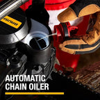 Cat DG630 60V Brushless 16” Chainsaw, Battery Chainsaw with Tool-Free Chain Tensioning, Electric Chainsaw Cordless with Chain Brake for Safety – Battery & Charger Included