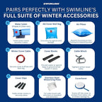 SWIMLINE HYDROTOOLS Air Pillow For Above Ground Pools Cover Winterizing | 4 x 5 ft Cushion Swimming Pool Closing Winter Kit | Cold Resistant Ice Equalizer Thick Pool Pillows Accessories | 1144 ACC44
