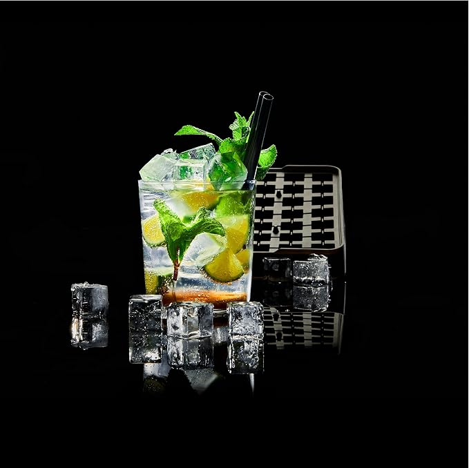 LURCH Germany ICE Former Cube - Silicone Tray for 35 Ice Cubes (0.8x0.8'')