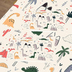 NINENINE Dinosaur Comforter Sets for Girls,Queen Size Bedding Sets for Girls Kids,Dinosaur Bedding Sets Cute Bed Sets with 1 Comforter 2 Pillowcases