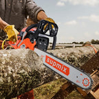 62cc Gas Chainsaw 20 Inch Gas Powered Chainsaws 2-Cycle Petrol Handheld Gasoline Chain Saw Power Saws for Cutting Wood Tree Trimming