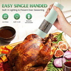 Electric Salt and Pepper Grinder Set Automatic Battery Pepper Mill Shakers Adjustable Coarseness Upgraded Larger Capacity with Led Home and Kitchen Appliances Birthday Gifts for Women Mom