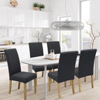 Dining Chair Covers, Stretch Seat Covers, Washable Furniture Protector | Washable, Stretch Fit, Soft, Non Slip, Dining Chair Covers, Seat Protector, Furniture Protector
