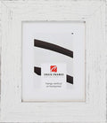Craig Frames Jasper Wide, 16 x 24 Inch Country Marshmallow White Picture Frame Matted to Display a 12 x 18 Inch Photo