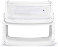 SnuzPod4, Bassinet Bedside Sleeper - Comfortable Baby Crib and Bed, 3D Breathable Mattress, Fits Bed with Adjustable Max. Height of 28.5”, Machine Washable Mesh Liner (White)
