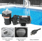 Pool Pumps Above Ground 1.5 motor HP W3SP1580X15 Power Flo LX Single Speed Swimming Pools Pump 115V,11.2A,60HZ,3450RPM for In-Ground Pool and Spa