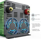 EDECOA 3000 Watt Power Inverter DC 12V to AC 110V 120V 3000W Converter for Car Truck RV with LCD and Dual USB Romte Controller (ETRC Remote)