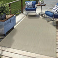 Keen Home Design Terrace Outdoor Area Rug - 10x14 Washable Indoor/Outdoor Rug for Patio, Kitchen, Balcony, Beach, Garden, Deck and Porch, Size: 10'x14'