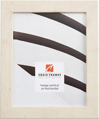Craig Frames Bauhaus 125, 11x17 Picture Frame, Rustic White Pine