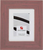 Craig Frames Jasper Wide, 20 x 24 Inch Country Weathered Red Picture Frame Matted to Display a 16 x 20 Inch Photo