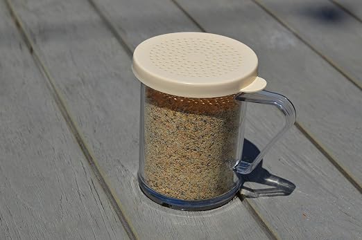 Cambro (96SKRD135) 10 oz Shaker w/Removable Salt & Pepper Lid - Camwear®