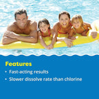 In The Swim 1 Inch Bromine Plus Tablet Sanitizer for Spas, Hot Tubs, or Swimming Pools - Pre-Stabilized, Low Odor, Chlorine Alternative - 50 Pounds