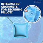 SWIMLINE HYDROTOOLS Air Pillow For Above Ground Pools Cover Winterizing | 4 x 4 ft Cushion Swimming Pool Closing Winter Kit | Cold Resistant Ice Equalizer Thick Pool Pillows Accessories | 1144 ACC44