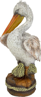 Design Toscano Ocean Side PIER 51 Pelican Statue