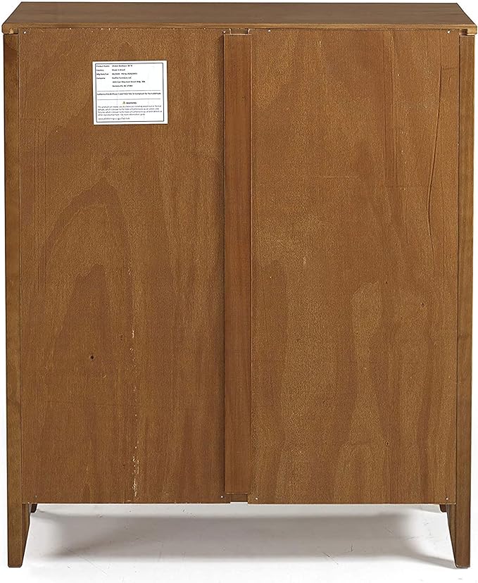 Camaflexi Shaker Style Bookcase, 36", Brown