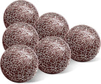 6 PCS 2.5inch Glass Mosaic Sphere Balls Round Christmas Table Bowls Vases Centerpieces Set Decorative Orbs Living Room Festival Table Party Wedding Dining Home Tray Solid